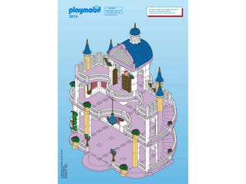 Playmobil 3019 Droomkasteel met 3032 en 5343 VVP #9900, Ophalen of Verzenden, Gebruikt