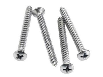 Fender hals bevestigingsschroeven (4 stuks), Verzenden, Nieuw