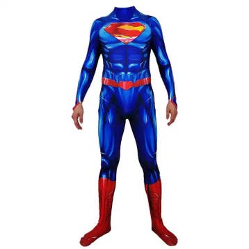 Superman met cape - 146-152 (10-11 Jaar) - Verkleedkleding, Ophalen of Verzenden, Nieuw