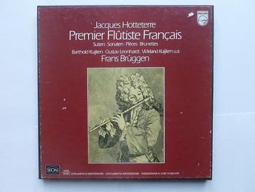 J. Hotteterre - Premier flutiste francais / Frans Bruggen (3, Ophalen of Verzenden, Zo goed als nieuw