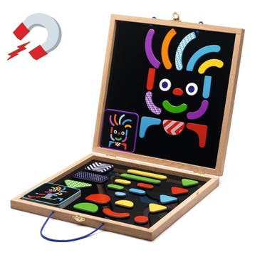 Djeco houten magneten Geobonhomme - van €32,99 voor €32,90, Ophalen of Verzenden, Nieuw