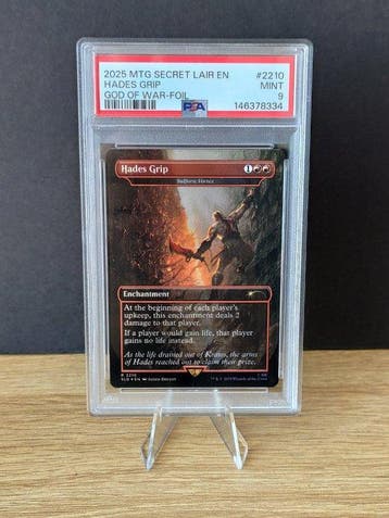 Magic Gathering - Secret Lair God of War - Kratos Hades Grip, Nieuw