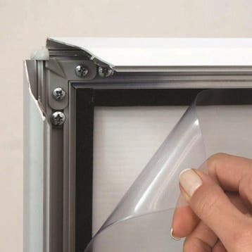 Stoepbordfolie Transparant B2 (A-stoepborden) - 50x70 cm, Nieuw in verpakking