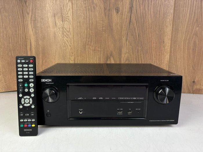 Denon - AVR-X2200W (4K) Solid state meerkanaals receiver, Audio, Tv en Foto, Radio's