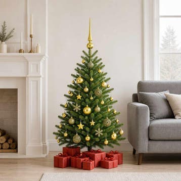 vidaXL Kerstballen set 111 st Lichtgroen 6 cm Polystyreen, Verzenden, Nieuw