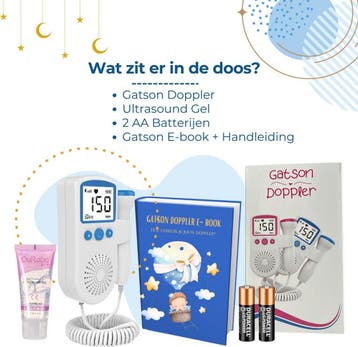 Gatson Doppler Inclusief E-book, Doppler Gel en Batterijen -, Ophalen of Verzenden, Nieuw, Gatson