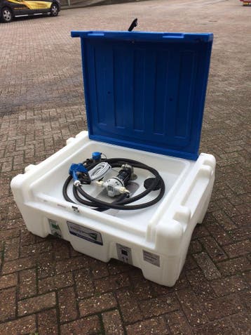 Tank mobiel voor AdBlue® BTM 200 liter (plat model) + 12V po, Verzenden