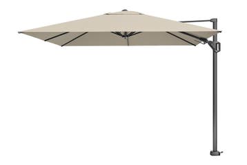 Platinum Challenger Zweefparasol T1 Premium 4x3 m. -, Tuin en Terras, Verzenden, Nieuw, Zweefparasol