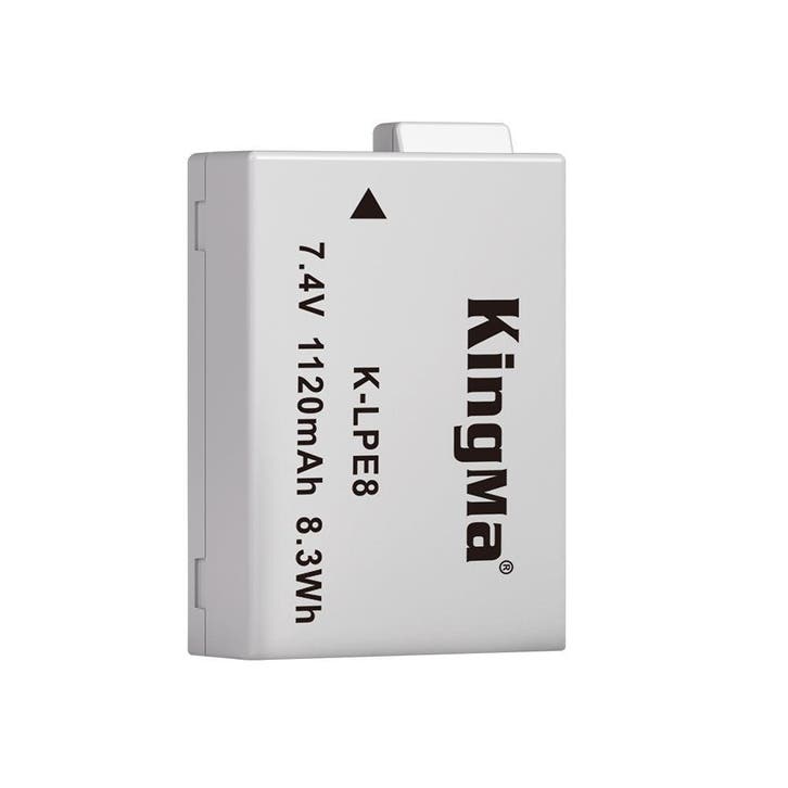 KingMa Accu voor Canon LP-E8 - 1120mAh (Nieuw), Audio, Tv en Foto, Fotografie | Fotostudio en Toebehoren, Nieuw, Verzenden