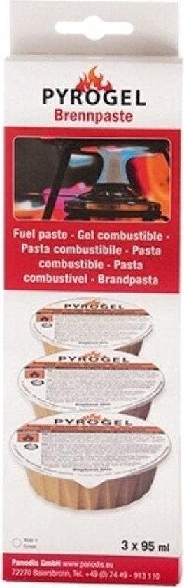 Pyrogel Brandpasta Cups - Geschikt voor Fondue ( Set van 3 ), Tuin en Terras, Houtskoolbarbecues, Verzenden