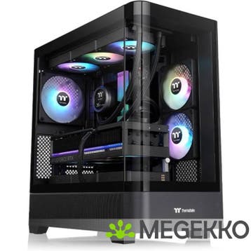 Thermaltake View 290 TG ARGB Midi Tower Zwart, Verzenden, Nieuw