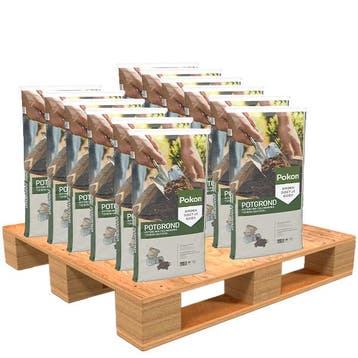 Potgrond pallet | Pokon | 1280 liter (Universeel), Verzenden