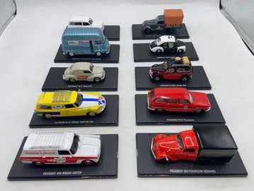 Eligor 1:43 - Modelauto (10) - Reclame- en servicevoertuigen, Nieuw