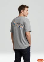 DELTA PRO WEAR T-shirts Heren maat XXXL Grijs Vintage, Ophalen of Verzenden, Nieuw, DELTA PRO WEAR