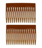 Haarspeld Sierkam Opsteekkammen 7cm - Basic - Grove Tand -, Nieuw