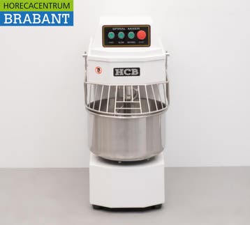 RVS HCB Spiraalkneder deegmenger deegmixer 20 liter 230V, Ophalen of Verzenden, Nieuw zonder verpakking