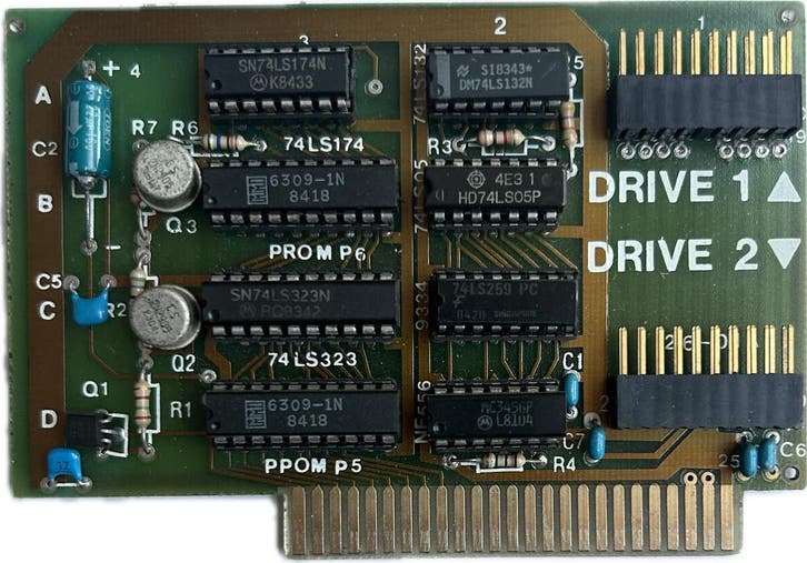 Apple II Disk Interface Card, Computers en Software, Vintage Computers, Verzenden