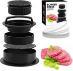 Myrr® Hamburgerpers 3-in-1 + Gratis 100 Waxvellen - Voor..., Verzenden, Nieuw