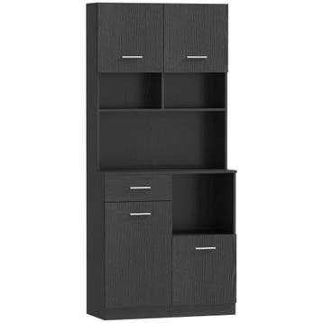 TRUUSK Keukenkast Buffet - Met Lade - Soft-Close Deuren - 80, Verzenden, Nieuw