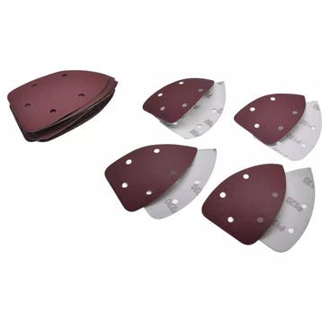 Benson Driehoekige schuurschijven set - 140 x 95 mm - 12..., Ophalen of Verzenden, Nieuw