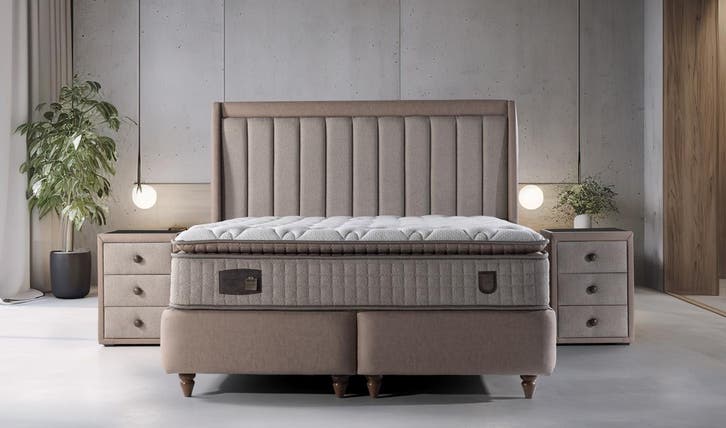 Nessa® - Boxspring Cappadocia - Opbergruimte - diverse maten, Huis en Inrichting, Slaapkamer | Boxsprings, Nieuw, Tweepersoons