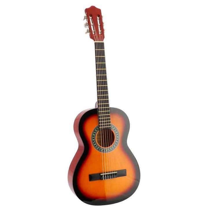Gomez 036 3/4-model klassieke gitaar sunburst, Muziek en Instrumenten, Snaarinstrumenten | Gitaren | Akoestisch, Verzenden