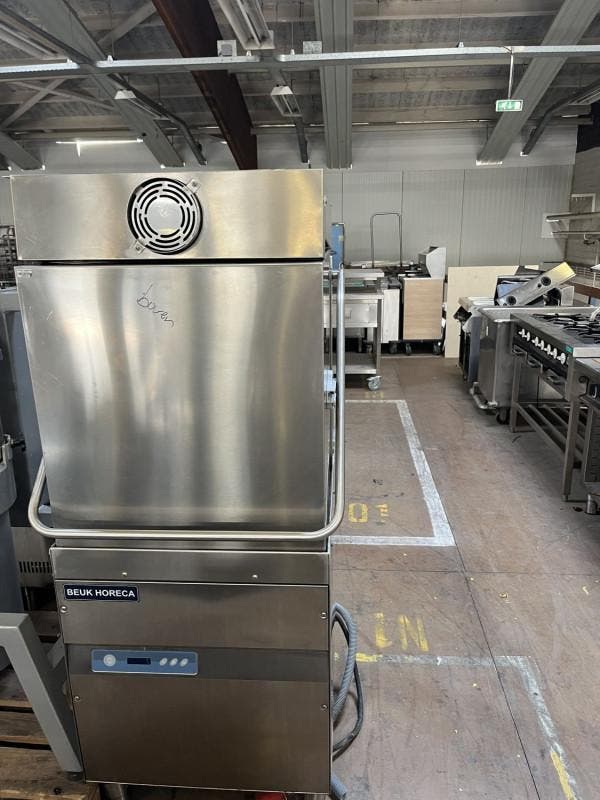 Occasion Rhima doorschuifvaatwasser - OPTIMA 600, Zakelijke goederen, Horeca | Keukenapparatuur, Gebruikt, Ophalen