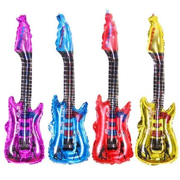 Gitaar Opblaasbaar in verschillende kleuren 85*30cm, Gratis, Verzenden, Nieuw