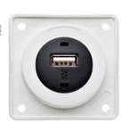 Berker Contactdoos 1x USB Lader 12V Inbouw Wit Hoogglans, Ophalen of Verzenden, Nieuw