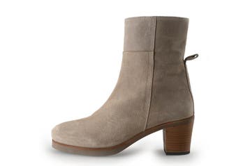 Shabbies Amsterdam Enkellaarzen in maat 40 Beige, Shabbies Amsterdam, Verzenden, Beige, Lage of Enkellaarzen