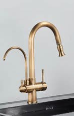 Antieke Keukenkraan met Uittrekbare Uitloop &amp; Mengfunctie, Verzenden, Nieuw