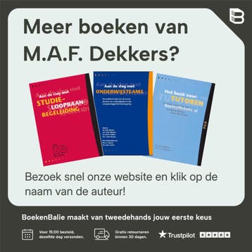 Hoezo PGO? / Deelnemershandleiding voor de opleidingen Zorg, Verzenden, Zo goed als nieuw, M.A.F. Dekkers