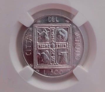 Vaticaan. 500 Lire 1977, Paul VI (Zonder minimumprijs)
