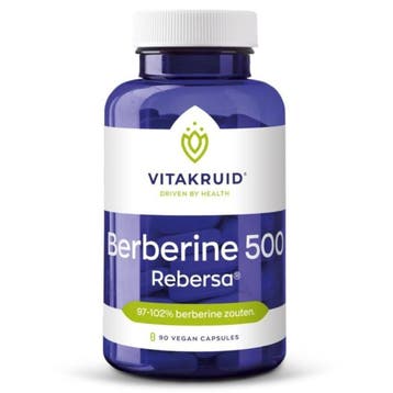 Vitakruid Berberine 500 Rebersa® 90pcs, Ophalen of Verzenden, Nieuw, Overige typen