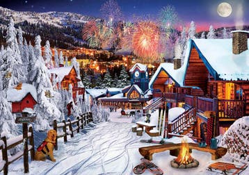Art Puzzle puzzel Winter Fun - 1000 van €14,99 voor €11,99, Hobby en Vrije tijd, Ophalen of Verzenden, Nieuw