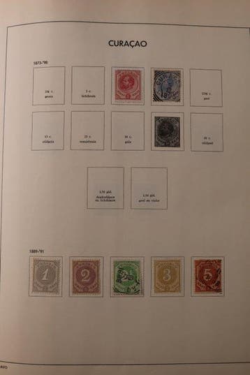Curaçao + Nederlands Antillen + Suriname 1873/1985 -, Gestempeld
