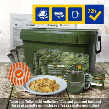 Convar Field Kitchen, Emergency Food 72-uurs voedselpakk..., Ophalen of Verzenden, Nieuw