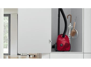Bosch -   Serie 2 Rood, Witgoed en Apparatuur, Stofzuigers, Verzenden, Nieuw, Stofzak, Minder dan 1200 watt