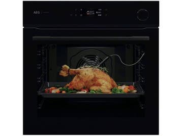 AEG BS6700B - Inbouwoven - SteamCrisp Pyrolyse Wifi - Zwart, Witgoed en Apparatuur, Ovens, Verzenden, Zo goed als nieuw