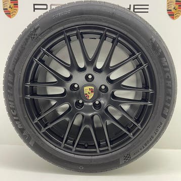 Porsche Cayenne ORIGINELE 20inch Spyder GTS met banden, Ophalen, Gebruikt, 275 mm, Banden en Velgen