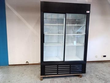 Tefcold Koelkast -SLDG1000- met schuifdeuren - B136 x D63 x, Witgoed en Apparatuur, Gebruikt