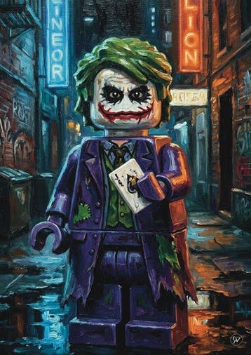 SDIMART - Joker Lego Style Exclusive Limited Edition, Nieuw