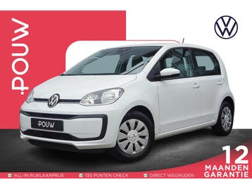 Volkswagen up! | Zakelijke Lease v.a. €180.6 pm, Automaat, Stof, Gebruikt, Wit
