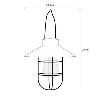 Solar hanglamp buiten Harper - Voordeelset van 2 stuks, Zonne-energie, Kunststof, Verzenden, Nieuw