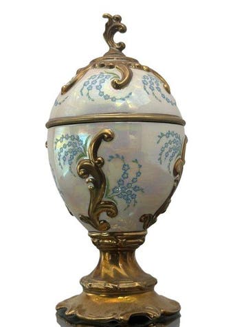 Fabergé ei - Wals der Bloemen - House of Faberge 24 Karat