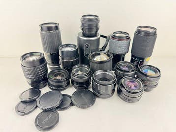 Sigma, Exakta, Fuji, Canon, Tokina Bundle Lot of vintage, Nieuw