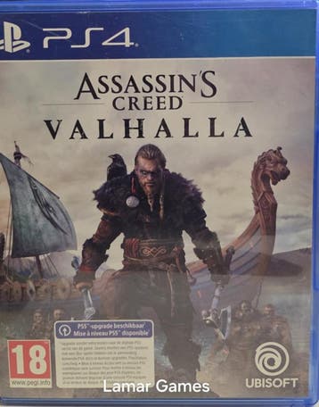 Assassins Creed Valhalla (ps4 tweedehands game), Spelcomputers en Games, Ophalen of Verzenden, Zo goed als nieuw