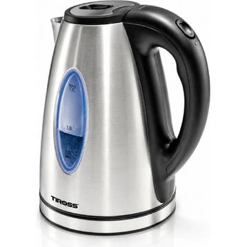 TIROSS Waterkoker 1,7 l 2200 W van RVS met waterfilter en..., Ophalen of Verzenden, Nieuw