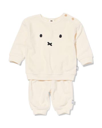 HEMA Nijntje newborn kledingset terry ecru, Verzenden, Nieuw