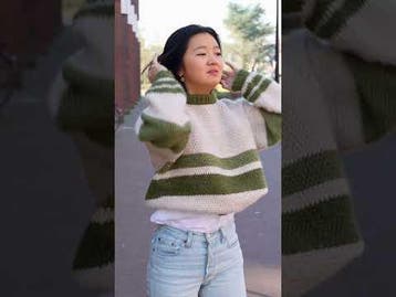 Haakpatroon Lagos Raglan Trui met Drops Air - Haakspot, Ophalen of Verzenden, Nieuw